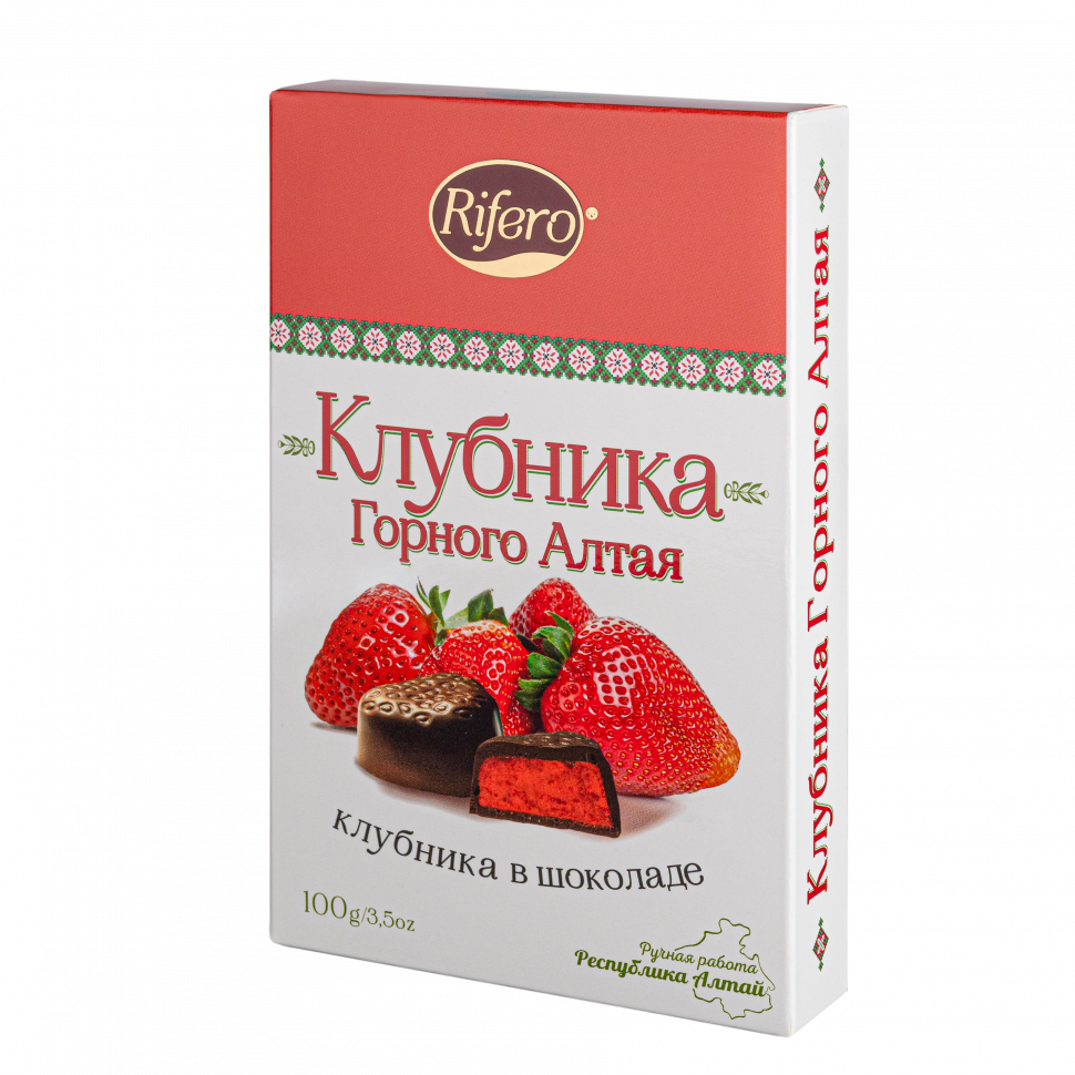  Риф и ко Конфеты "КЛУБНИКА Горного Алтая" 100г        в Бузулуке