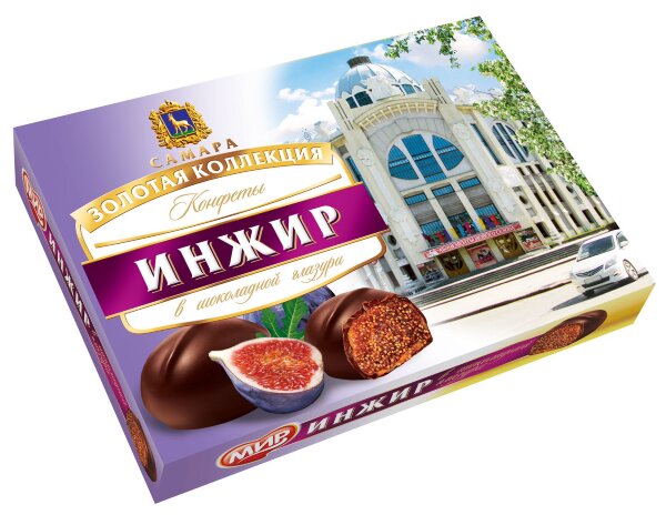 №2 КФ МИР Инжир в шоколадной глазури 160г в Бузулуке